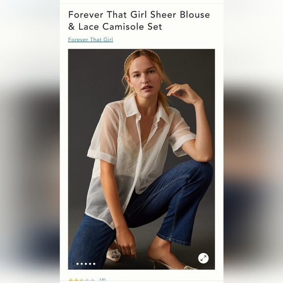 Iso ... looking for this shirt from anthropology (size Large) - Picture 1 of 1